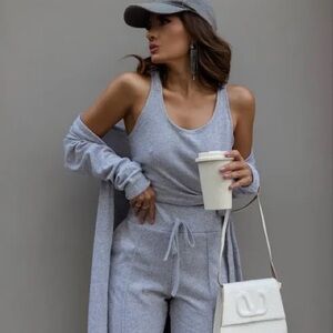 Z Supply Heather Gray Lounge Set